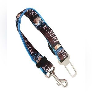Misery film horror movie dog cat seat belt leash Halloween pop Stephen king book
